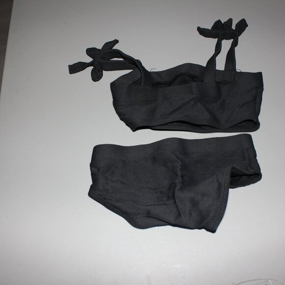 Black Old Navy 2 Pcs Bikini Swimsuit Size Small - Picture 5 of 7
